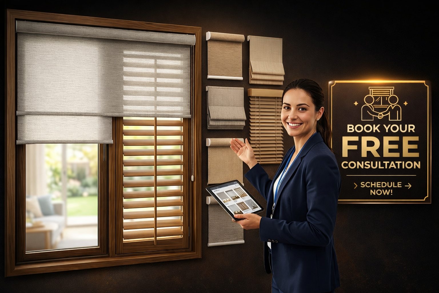  Free Consultation For Blinds<br />
