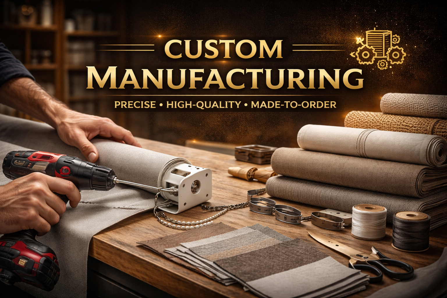 Custom Manufacturing Blinds 