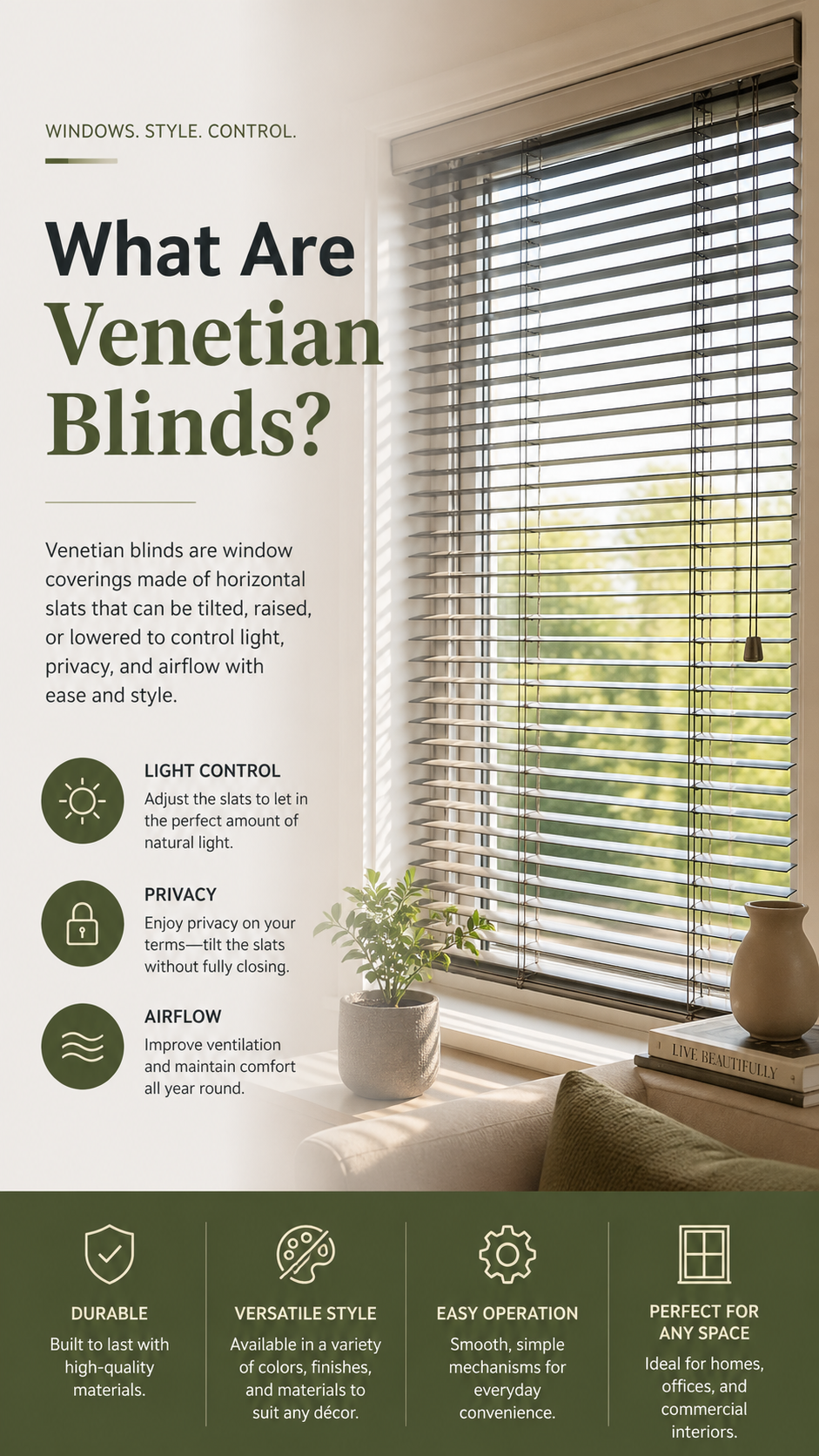What Are Venetian Blinds?