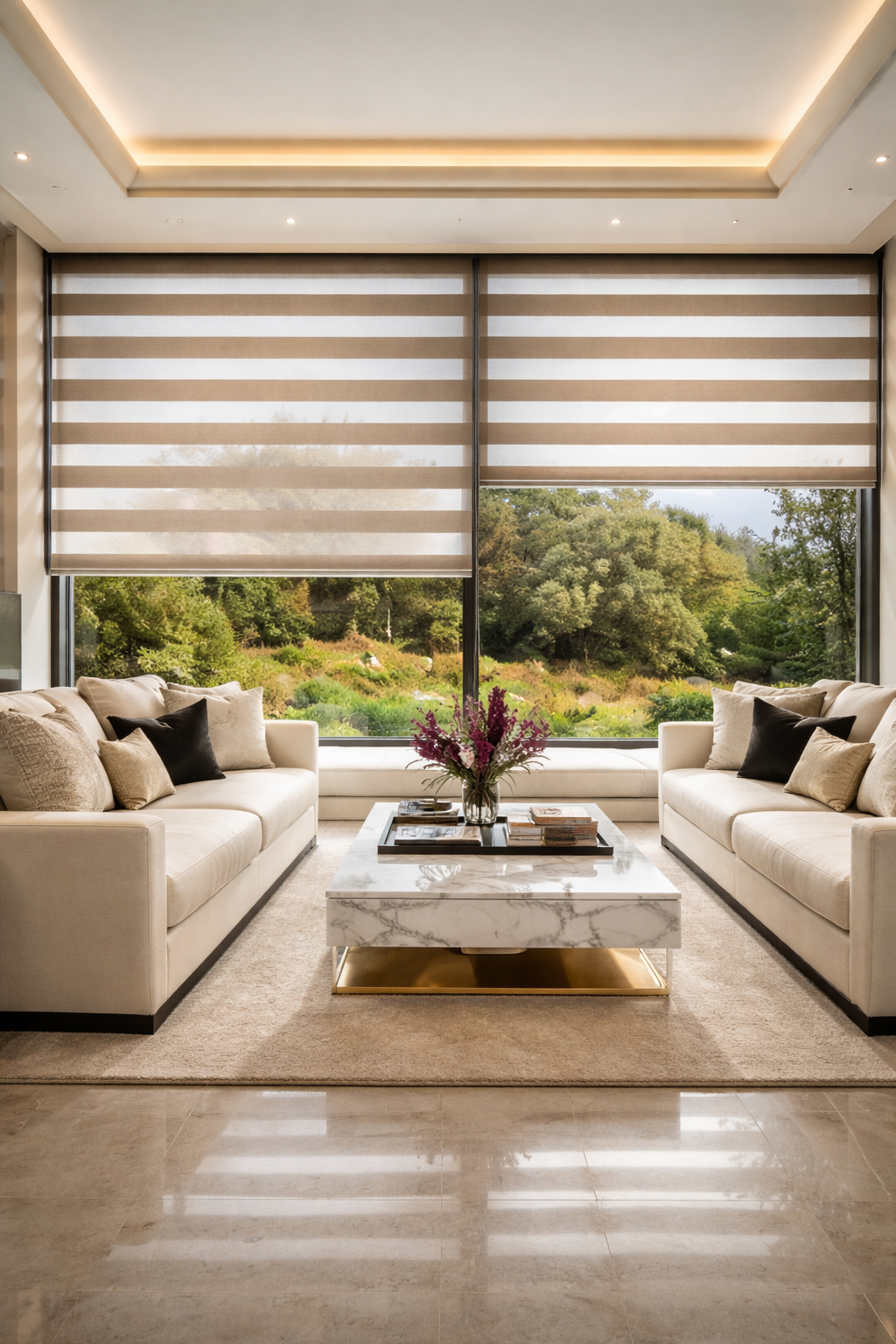 Zebra blinds for home and office