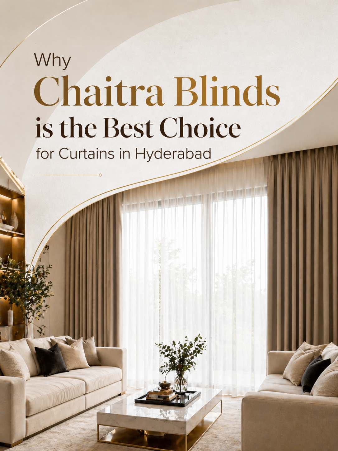 Why Chaitra Blinds is the Best Choice for Curtains in Hyderabad