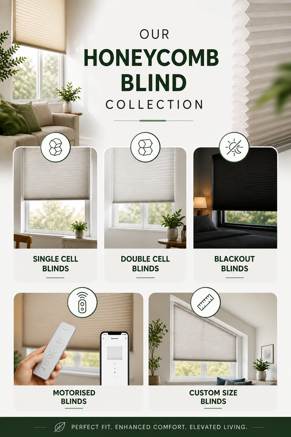 honeycomb blind collections